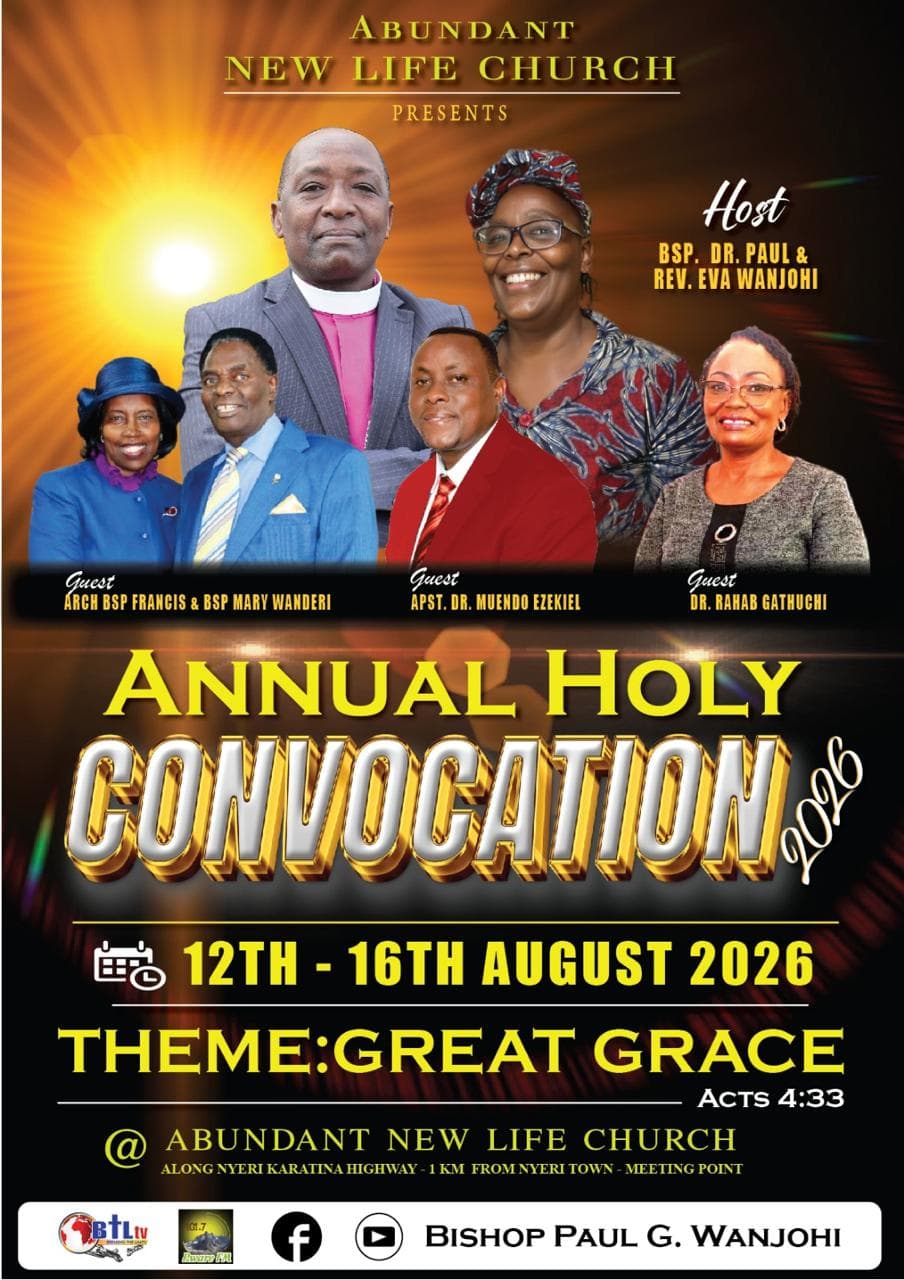 THE HOLY CONVOCATION